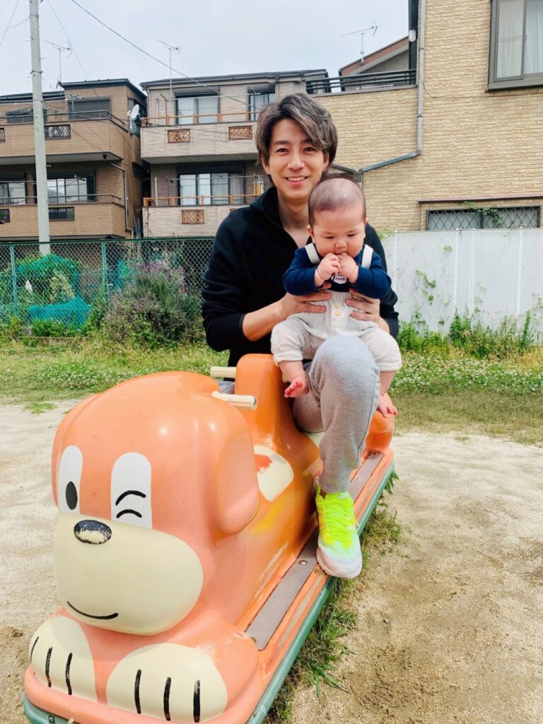 三浦翔平と赤ちゃん